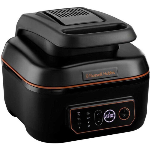 Russell Hobbs Satisfry Air & Grill - Multicooker 5,5L - 7 Kookfuncties - Zwart Tweedehands