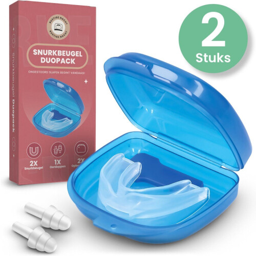 Rustige Nacht® Anti Snurkbeugel - Snurkbeugel Duopack - Speciaal voor Vrouwen Tweedehands