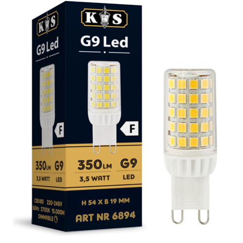 Saaf G9 LED Lamp - 3.5W - Dimbaar Warm Wit Licht - Set van Tweedehands
