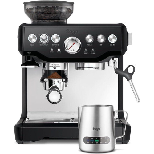 Sage Barista Express - Koffiezetapparaat - PID temperatuurregeling - Black Truffle Tweedehands