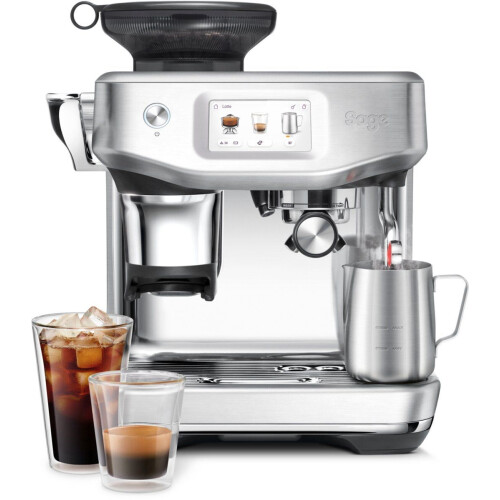 Sage Barista Touch SES882BSS4FEU1 - Espressomachine - ThermoJet® systeem - RVS Tweedehands