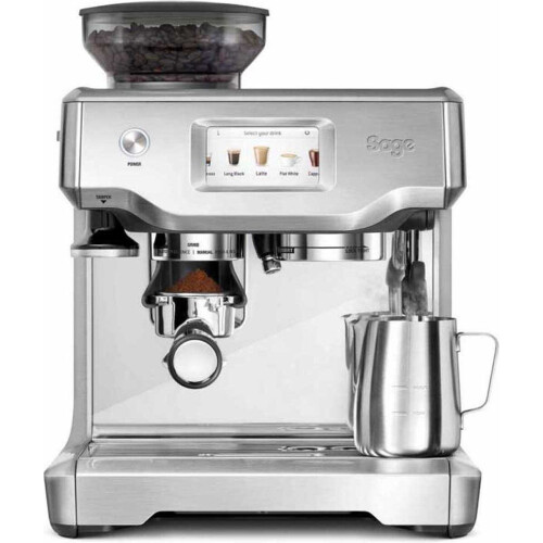 Sage the Barista Touch SES880BSS4EEU1 - Koffiezetapparaat - Automatische melktexturering - Zilver