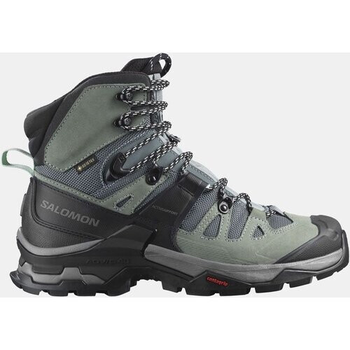 Salomon Quest 4 GTX Dames Wandelschoen Donkergrijs/Lichtblauw Tweedehands