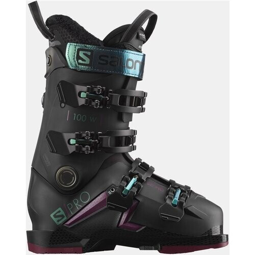 Salomon S/Pro 100 W Skischoen Dames Zwart Tweedehands