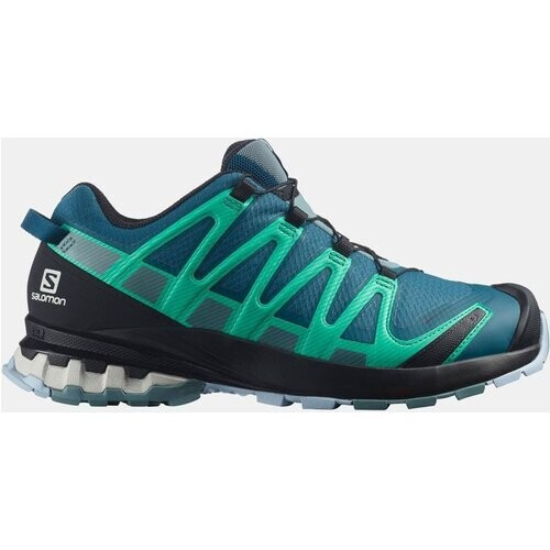 Salomon XA Pro 3D V8 GTX Wandelschoenen Dames Turkoois/Zwart Tweedehands