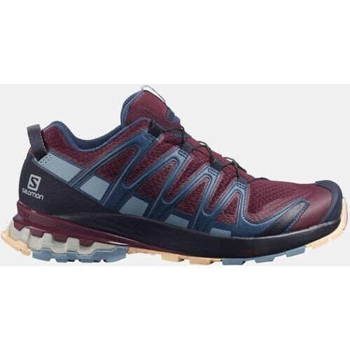 Salomon XA Pro 3D V8 Schoen Dames Bordeaux / Kastanjebruin Tweedehands