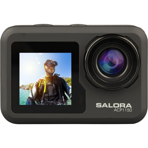 Salora ACP1150 - Actioncam - 4K resolutie - Zwart