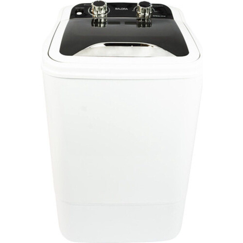 Salora MINIWASHING5 - Mini wasmachine - Compacte wasmachine - Kleine wasmachine - Studenten wasmachine - Wit