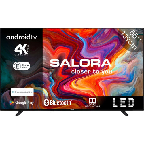 Salora SMART55TV - 55 inch - 4K Ultra HD - Smart TV - LED (140 cm)