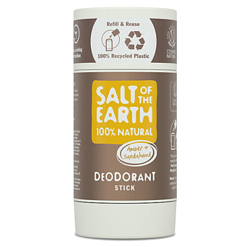 Salt of the Earth Amber & Sandalwood Deodorant Stick - Navulbaar Tweedehands