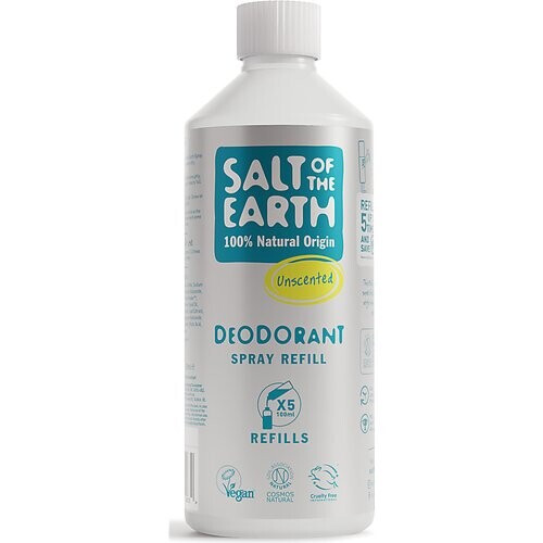 Salt of the Earth Deodorant Spray Parfumvrij Refill 500ml Tweedehands