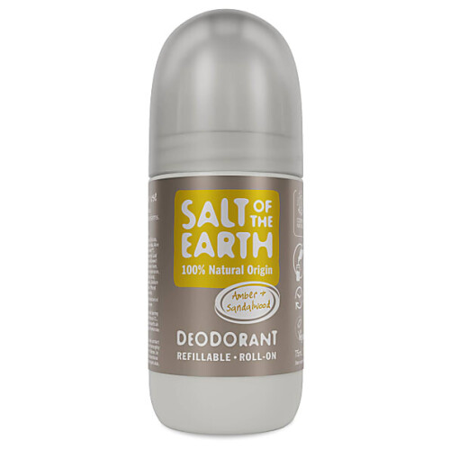 Salt of the Earth Hervulbare Roll-on Deodorant - Amber & Sandelhout Tweedehands