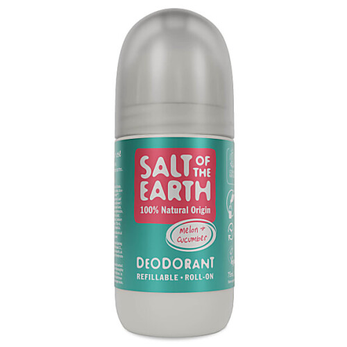 Salt of the Earth Hervulbare Roll-on Deodorant - Meloen & Komkommer Tweedehands