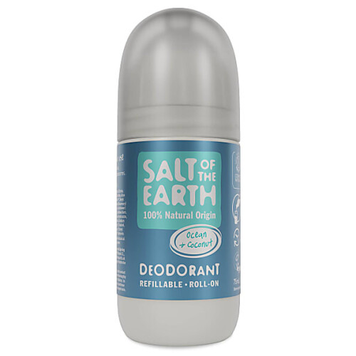 Salt of the Earth Hervulbare Roll-on Deodorant - Oceaan & Kokosnoot Tweedehands