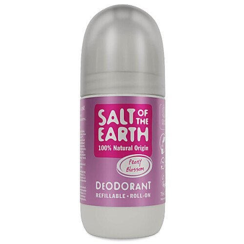 Salt of the Earth Hervulbare Roll-on Deodorant - Peony Blossom Tweedehands
