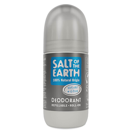 Salt of the Earth Hervulbare Roll-on Deodorant - Vetiver & Citrus Tweedehands