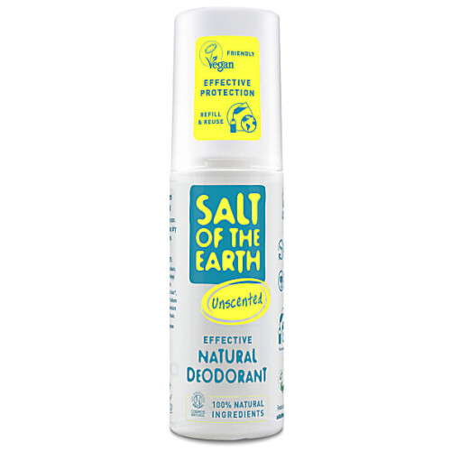 Salt of the Earth Natural Crystal Unscented Deodorant Spray 100 ml Tweedehands