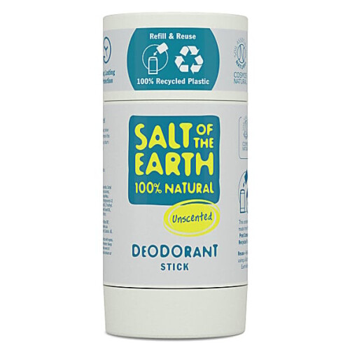 Salt of the Earth Natural Deodorant Stick Parfumvrij - Navulbaar Tweedehands