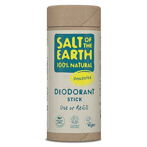 Salt of the Earth Unscented Deodorant Stick - Use or Refill Tweedehands