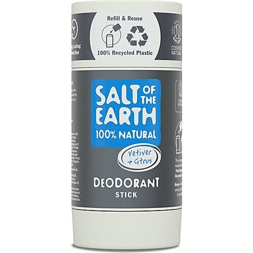 Salt of the Earth Vetiver & Citrus Deodorant Stick - Navulbaar Tweedehands