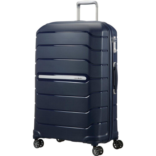 Samsonite Flux - Reiskoffer - Uitbreidbaar 75/28 - Navy Blue Tweedehands