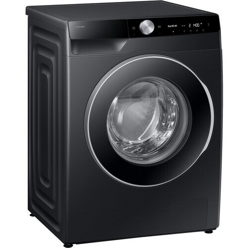Samsung 6000 Serie - Wasmachine Ww90dg6u85lb - 9 Kg - Zwart - Ai Ecobubble - Stoom - Super Speed - Spacemax | Nieuw (outlet) Tweedehands