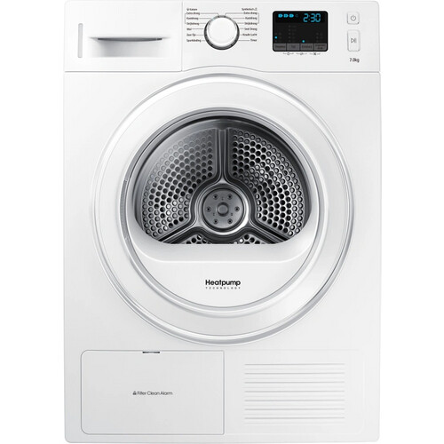 Samsung Dv70f5e2hgw - Warmtepompdroger - 7 Kg - 65 Db - Energieklasse A++ | Tweedehands (Refurbished) Tweedehands