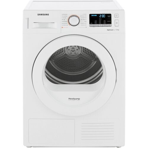 Samsung Dv70m5020kw - Warmtepompdroger - 7 Kg - Optimaldry - 65 Db - Energieklasse A++ | Tweedehands (Refurbished) Tweedehands