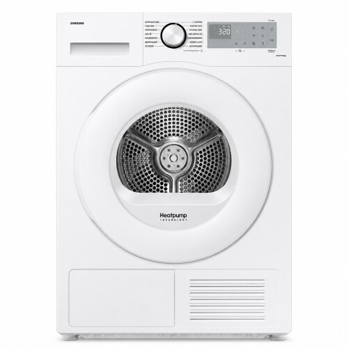 Samsung Dv80cgc2b0then - Warmtepompdroger - 8 Kg - Hygiene Care - 65 Db - Wit | Tweedehands (Refurbished)