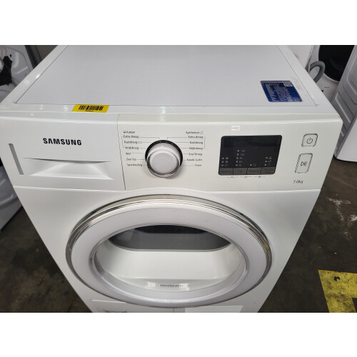Samsung Dv80f5e5hgw - Warmtepompdroger - 7 Kg - Energieklasse A++