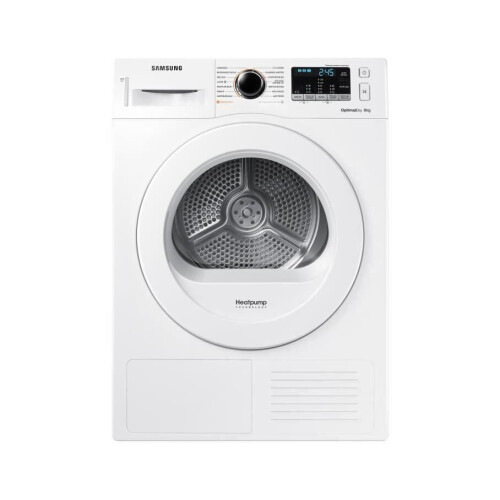 Samsung Dv80m5010kw - Warmtepompdroger - 8 Kg - Optimaldry - 65 Db - Energieklasse A++ | Tweedehands (Refurbished)
