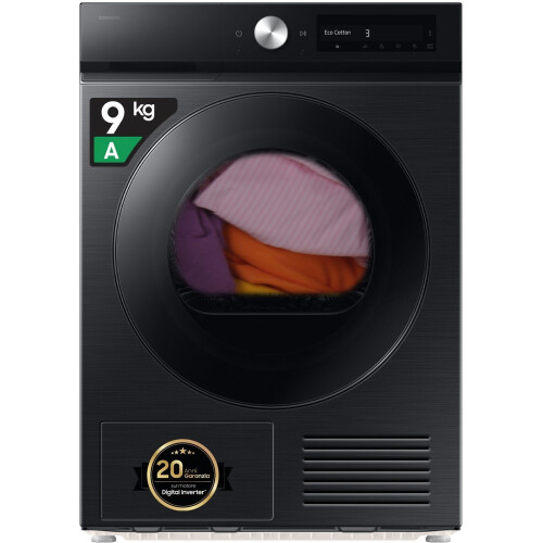 Samsung DV90DB7845GBU3 - Warmtepompdroger - 9KG - Energieklasse A - Zwart