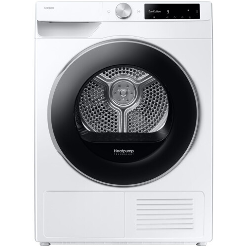 Samsung DV90DG6845LEU6 - Warmtepompdroger - AI Energy Mode Super Speed - Wit en zwart Tweedehands
