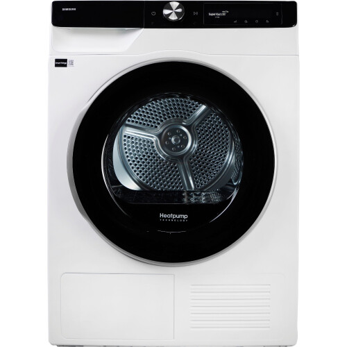 SAMSUNG DV90DG6845LKU2 - Warmtepompdroger - 9 kg - A - Wit Tweedehands