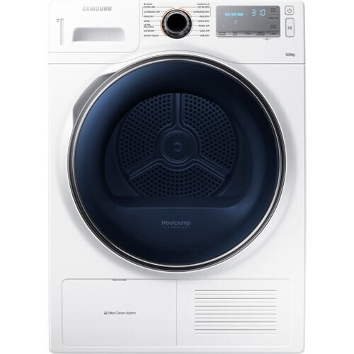 Samsung Dv90h8000hw - Warmtepompdroger - 9 Kg - 65 Db - Energieklasse A++ Tweedehands