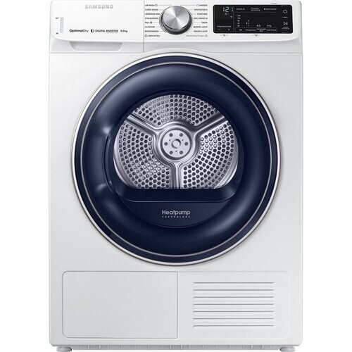 Samsung Dv90n62632w - Warmtepompdroger - 9 Kg - Optimaldry & Smart Control - 65 Db - Energieklasse A+++ | Tweedehands (Refurbished) Tweedehands