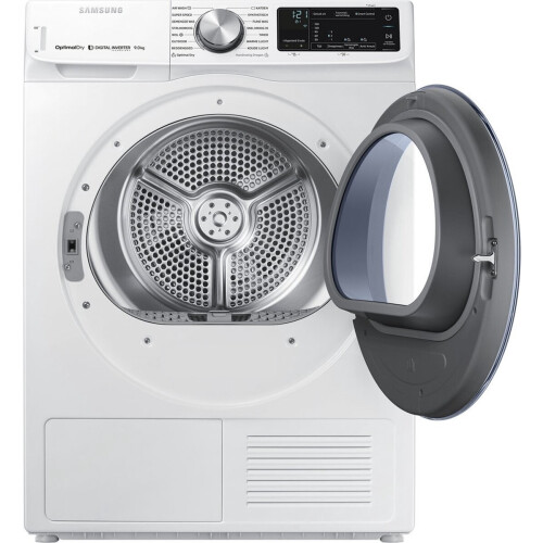 Samsung Dv90n62632w - Warmtepompdroger - 9 Kg - Optimaldry & Smart Control - 65 Db - Energieklasse A+++ | Tweedehands (Refurbished)