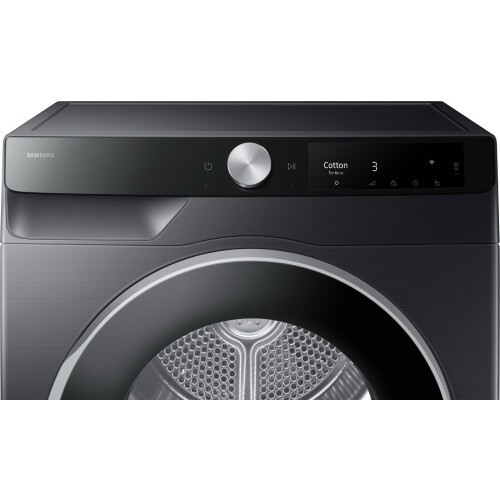Samsung Dv90t6240lb - Warmtepompdroger - 9 Kg - Ai Control & Optimaldry - 63 Db - Energieklasse A+++ - Zwart | Nieuw (outlet)