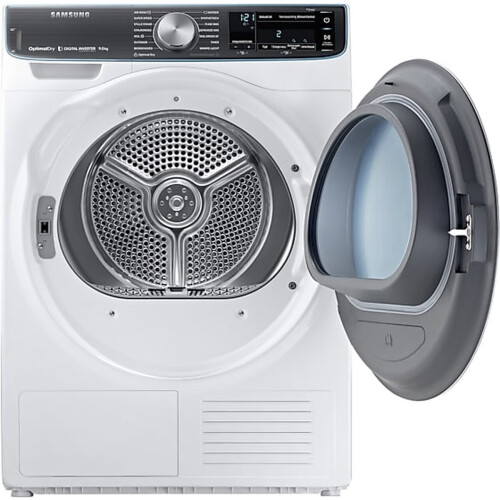 Samsung Dv9bn8288aw - Warmtepompdroger - 9 Kg - Optimaldry - 63 Db - Energieklasse A+++ | Tweedehands (Refurbished)