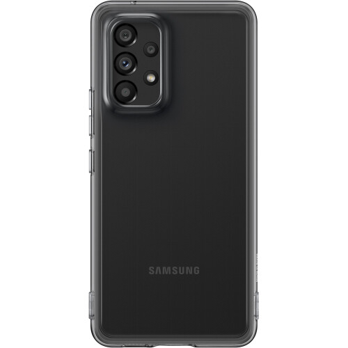 Samsung EF-QA536TBEGWW - Soft case - Schokabsorberend - Zwart