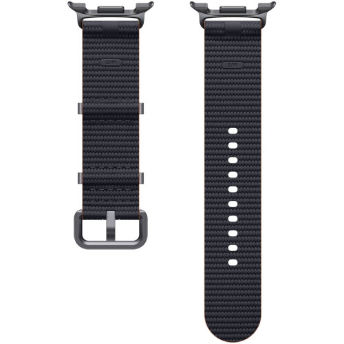 Samsung ET-SOL32SBEGEU - Athleisure band voor Galaxy Watch8 - Comfortabel en stijlvol - Grafiet