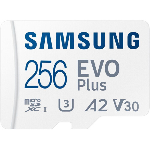 Samsung EVO Plus (2024) - microSDXC 256GB - UHS-I tot 160 MB/s - A1 V10 Tweedehands
