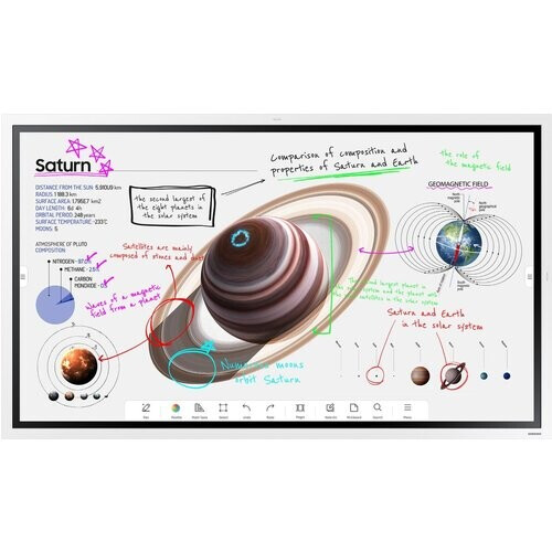 Samsung Flip Pro Wm55b 55 Inch 4k Interactief Display Met 26ms Supersnelle Touch | Nieuw (outlet) Tweedehands