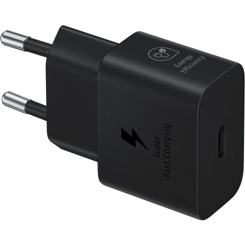 Samsung Galaxy 25W Power Adapter - USB-C Snellader - 75% energiebesparing - Zwart
