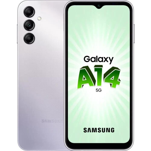 Samsung Galaxy A14 - Zilver - 64 GB - Dubbele fysieke simkaart