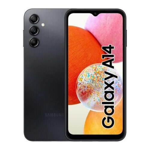 Samsung Galaxy A14 - Zwart - 128 GB - Dubbele fysieke simkaart Tweedehands