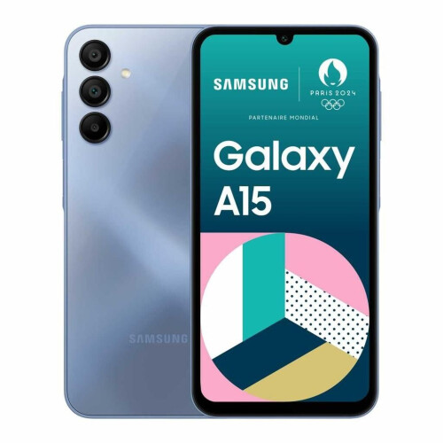 Samsung Galaxy A15 - Blauw - 128 GB - Dubbele fysieke simkaart Tweedehands