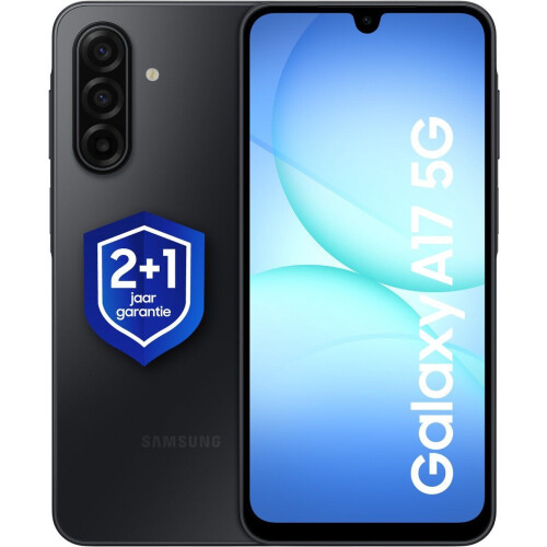 Samsung Galaxy A17 5G - 128GB - Triple Camera 50MP - Black Tweedehands