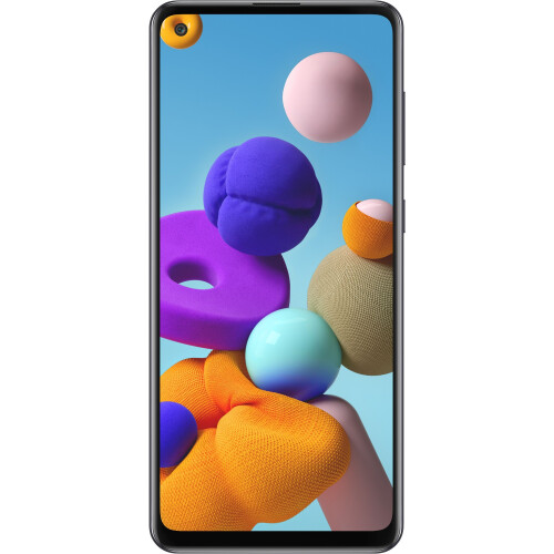 Samsung Galaxy A21s - Smartphone - 3GB RAM - 32GB opslag - Zwart Tweedehands