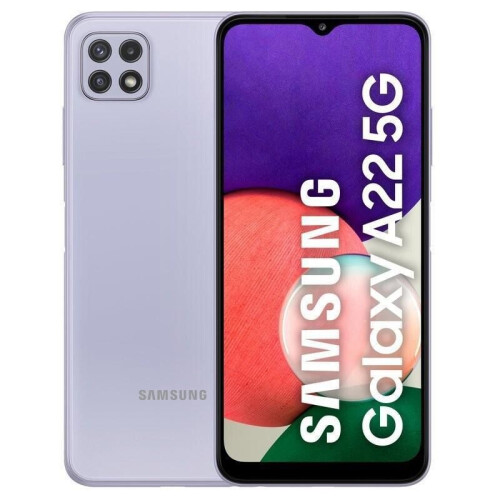Samsung Galaxy A22 5G - Paars - 64 GB - Dubbele fysieke simkaart